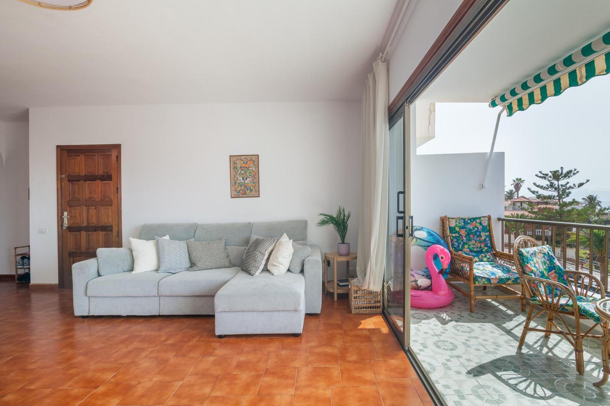 Apartament Casa De Franco - Ocean View, Terrace, Balcony, 50M From Playa La Arena, Fibre Net Puerto de Santiago  Zewnętrze zdjęcie