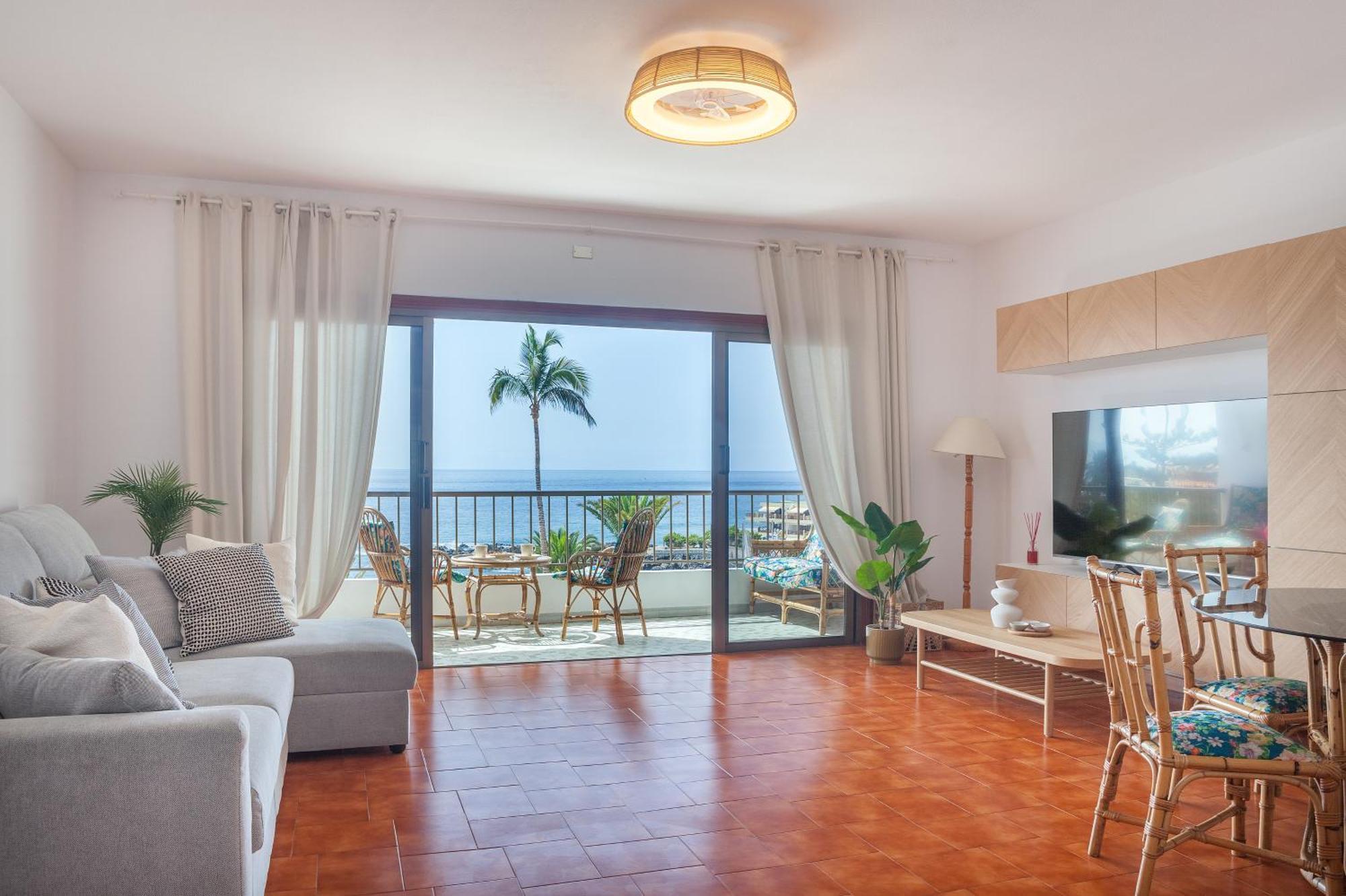 Apartament Casa De Franco - Ocean View, Terrace, Balcony, 50M From Playa La Arena, Fibre Net Puerto de Santiago  Zewnętrze zdjęcie