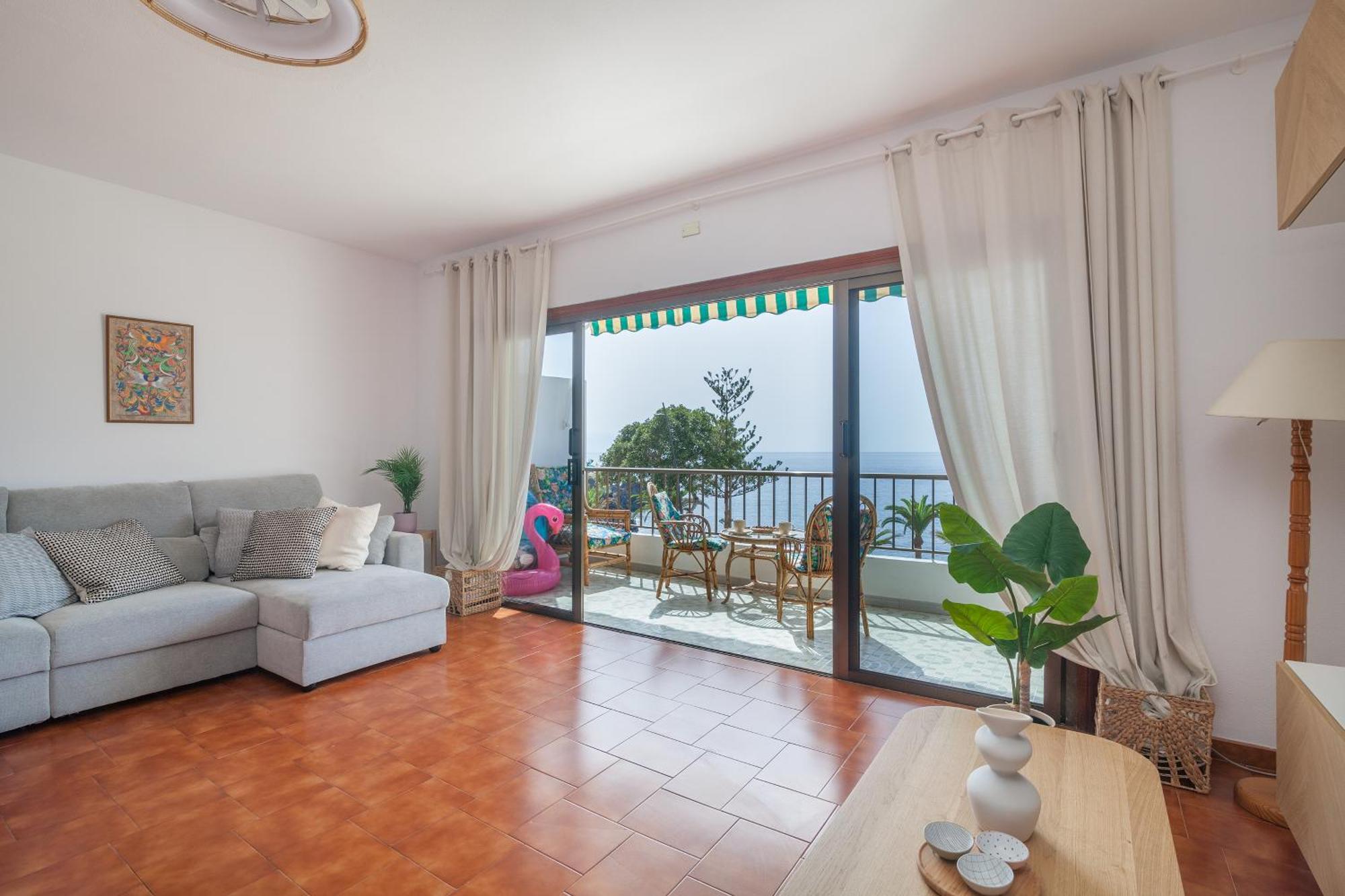 Apartament Casa De Franco - Ocean View, Terrace, Balcony, 50M From Playa La Arena, Fibre Net Puerto de Santiago  Zewnętrze zdjęcie