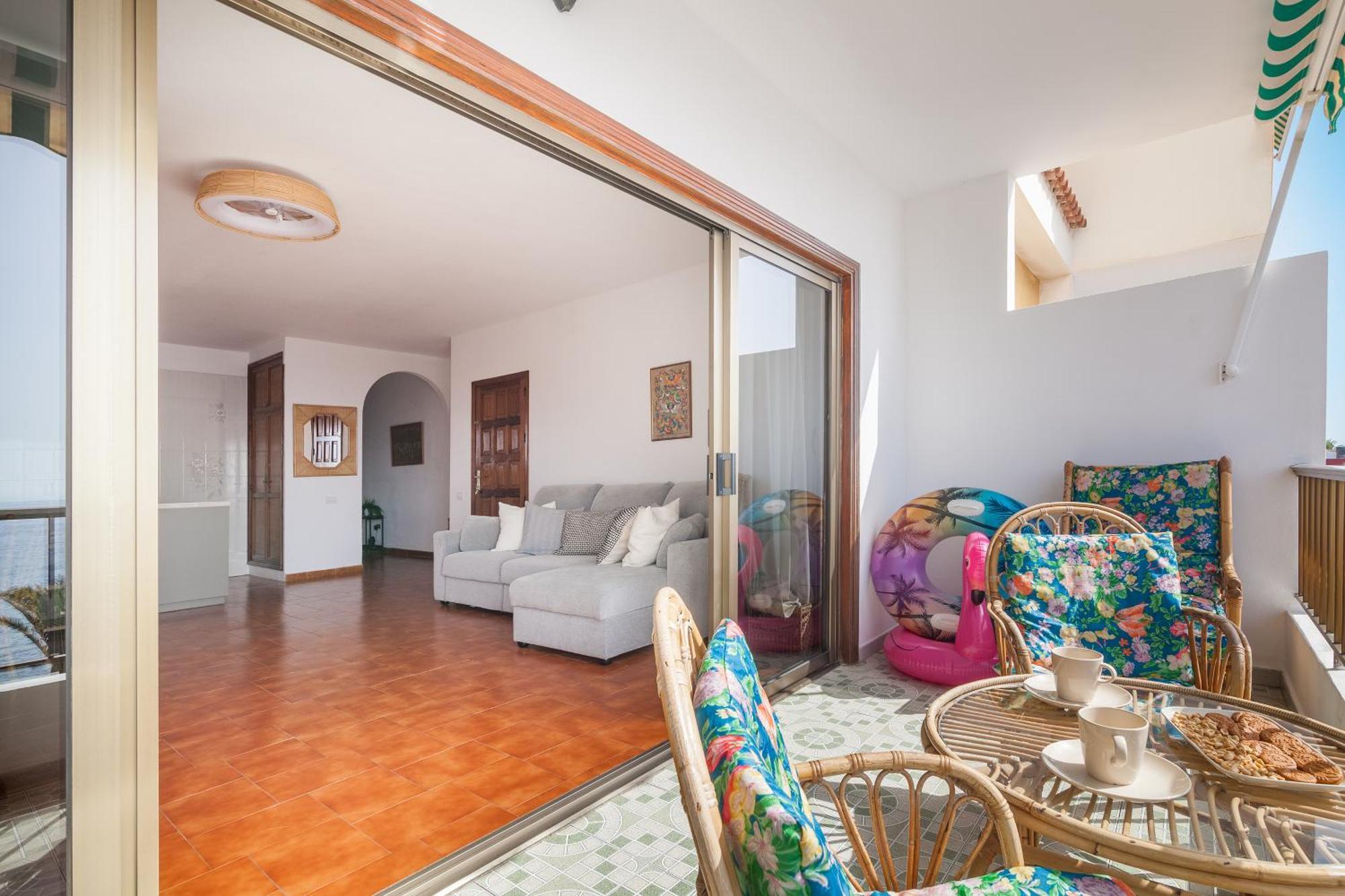 Apartament Casa De Franco - Ocean View, Terrace, Balcony, 50M From Playa La Arena, Fibre Net Puerto de Santiago  Zewnętrze zdjęcie