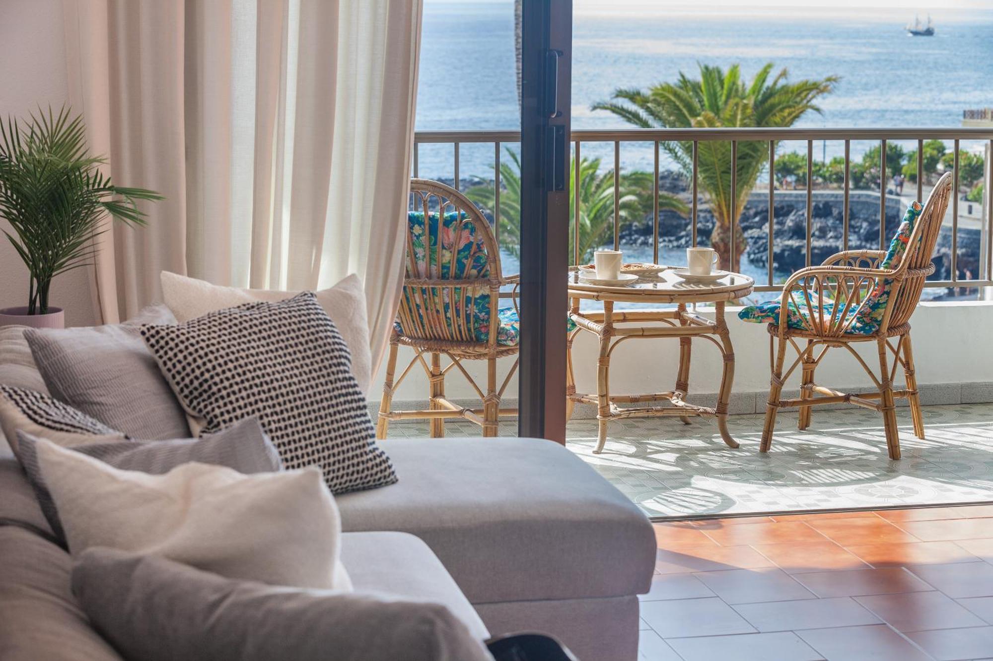 Apartament Casa De Franco - Ocean View, Terrace, Balcony, 50M From Playa La Arena, Fibre Net Puerto de Santiago  Zewnętrze zdjęcie